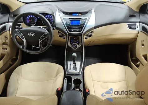 2013 Hyundai Elantra Gls из США, поврежденный, VIN 5NPDH4AE8DH340811